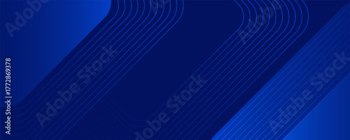 Abstract blue background. Modern simple blue geometric design. Minimal shapes. Suit for booklet, brochure, banner, poster, website, flyer, cover, corporate, backdrop. Vector illustration