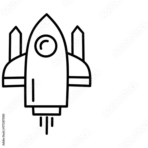 Rocket Illustration Vector