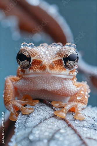 Frog Close-Up Portrait