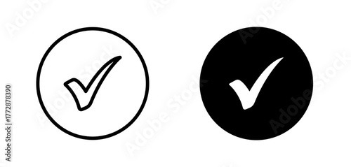 Checkmark icon in a Circle