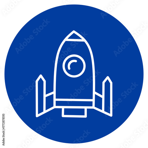 Rocket Icon Vector