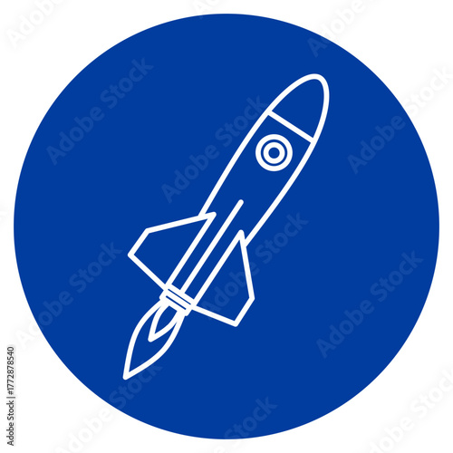 Rocket Icon Vector