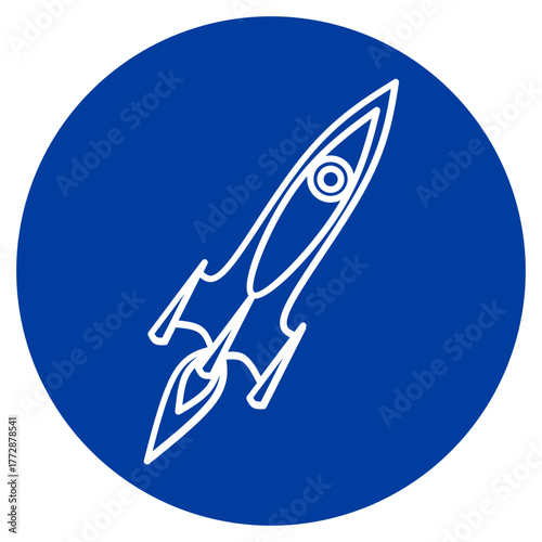 Rocket Icon Vector