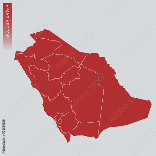 Saudi Arabia map