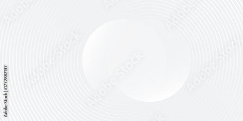 White illustrations geometric abstract background overlap layer on bright space with lines effect circles line good nice