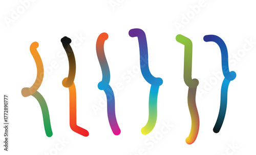 Hand drawn collection of note doodles including speech bubbles checkmarks stars and a lightbulb