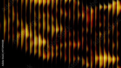 Abstract vertical stripes gradient background with shimmering light effects and deep colors