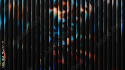 Abstract gradient stripes background dynamic blend of colors vertical motion futuristic digital art texture