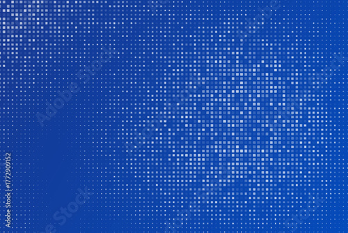 Blue Design Financial Technology Fintech Abstract Background Pixel Pattern. Abstract Business Technology Background Modern Abstract Art