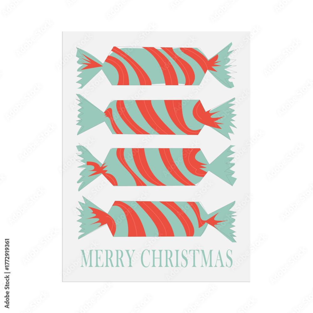 Obraz premium CHRISTMAS CARD