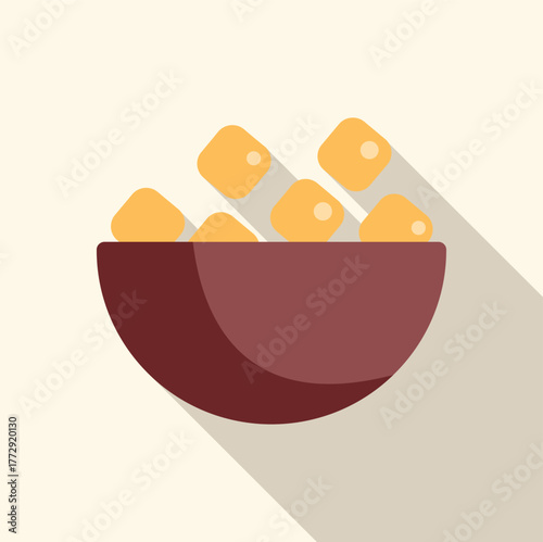 Crunchy corn flakes filling a bowl, perfect for a quick and healthy breakfast