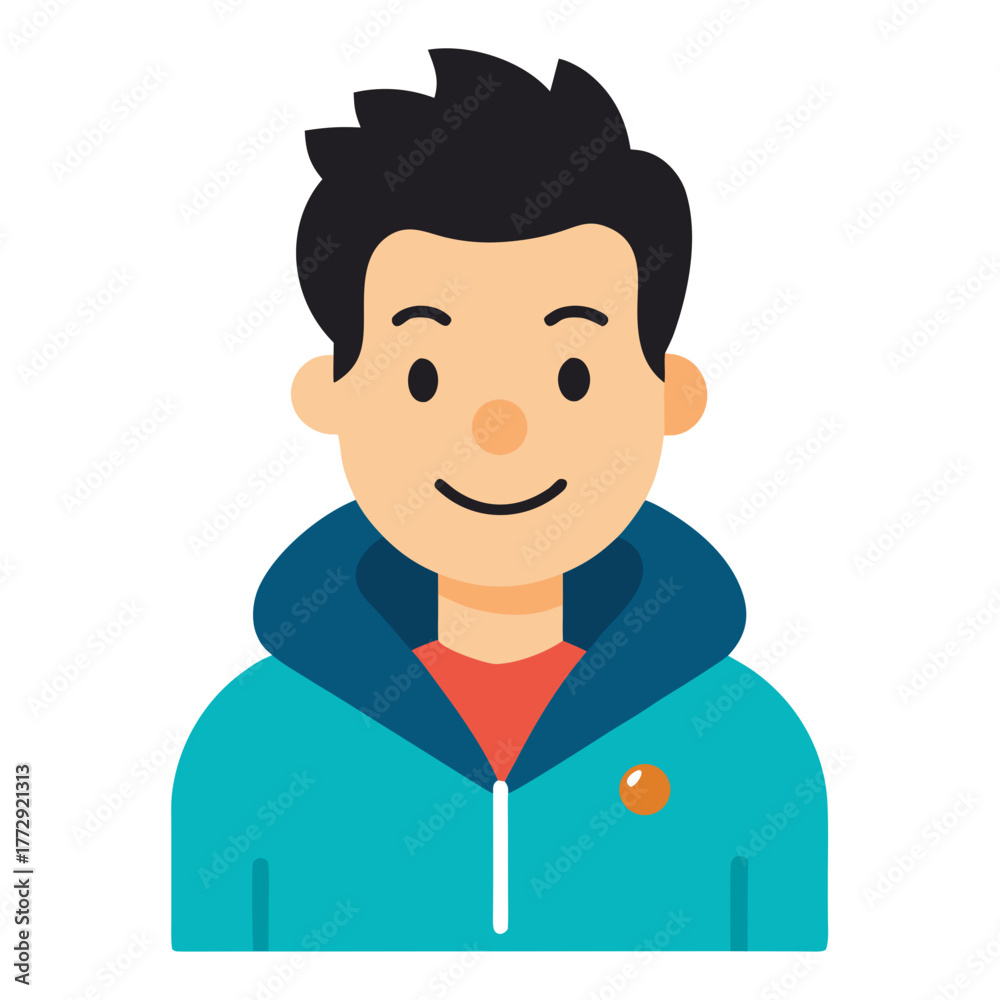 Obraz premium cartoon character of a man