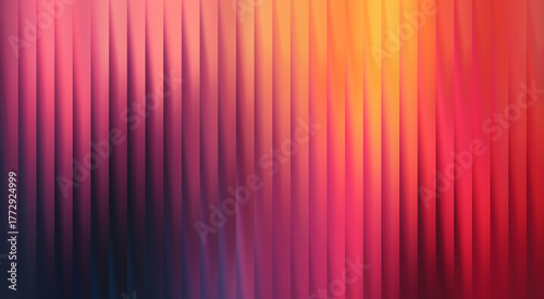 Photos Abstract and colorful background with vertical lines, evoking feelings of energy