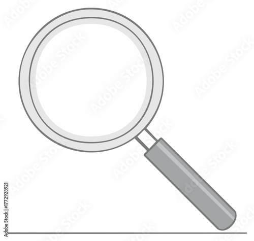 Magnifying Glass Illustration Search Tool for Research Discovery and Exploration
