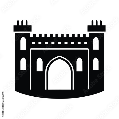 Damascus Gate Jerusalem Symbol Icon