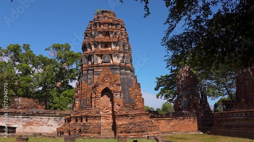 Thailand Religious Ancient Temples Ayutthaya 