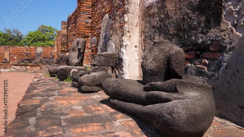 Thailand Religious Ancient Temples Ayutthaya 