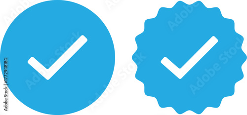 Blue verified badge_Social media account verification icons_facebook,instagram,linkedin,x acount varified badge