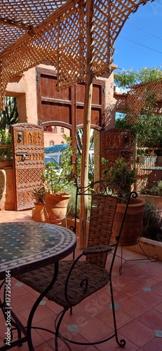 restaurant in the garden