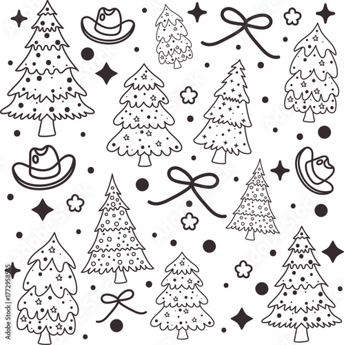 Christmas Trees,Merry Christmas,Memories | Christmas Trees,Merry Christmas SVG 2025 | Cute Christmas Tree SVG