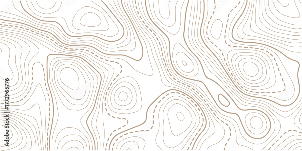 Fototapeta premium Topographic map background geographic line map with elevation assignments .Topographic gold luxury map background. Geographic abstract pattern.