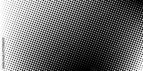 Basic halftone dots effect in black and white color. Halftone effect. Dot halftone. Black white halftone. MODERN