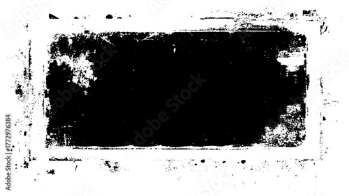 Black color graphic patches graphic brush strokes design . 