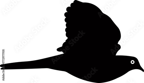 uddha Statue Silhouette Vector Illustration