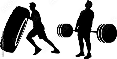 Kettlebell Training Silhouette