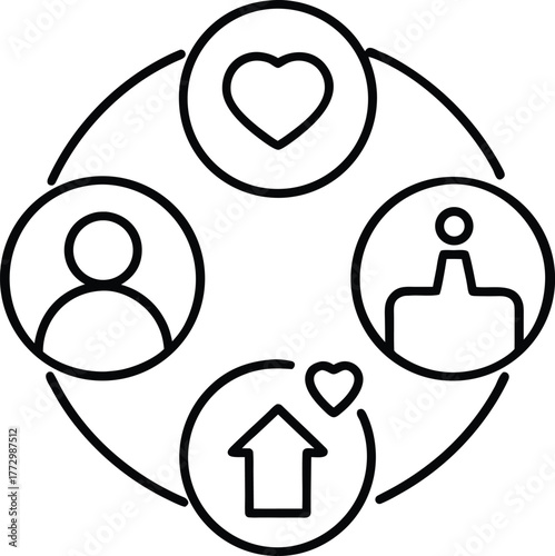 CSR Campaign Icons Transparent Background