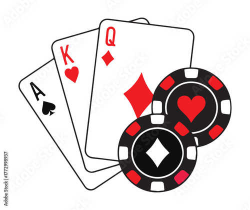 card clipart texas holdem.card texas holdem. poker design with white background