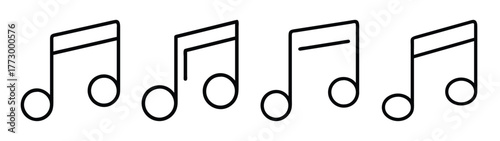 Music notes sheet music musical notation melody rhythm song treble clef black and white art