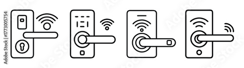 Explore smart door lock systems wireless technology and security features for modern home automation access