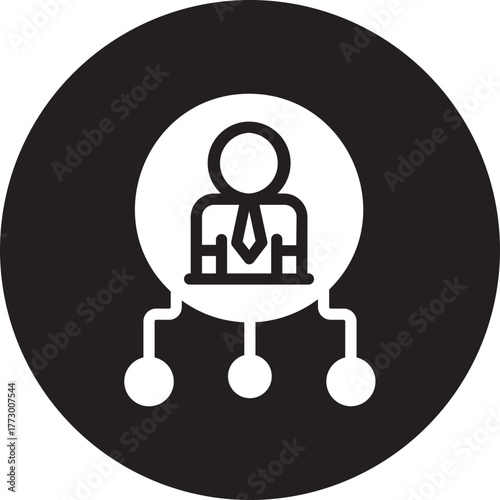 connection glyph icon