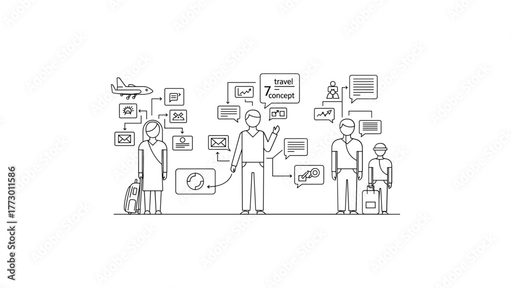Obraz premium Travel concept