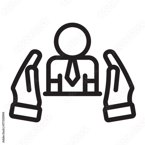 social care line icon