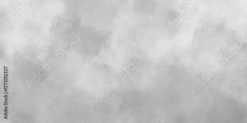 Abstract white and gray watercolor painting background. black cloud textured and sky white clouds background with blurred and grunge stains, white cloud paper texture design and watercolor.