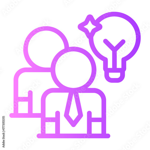 idea gradient icon