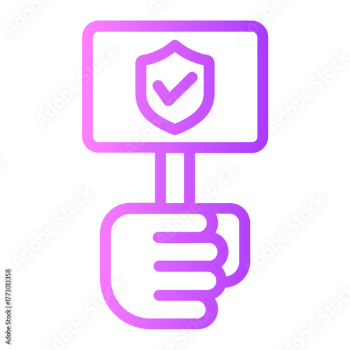 performance gradient icon