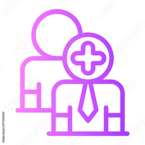 recruitment gradient icon
