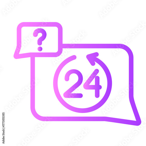 support gradient icon