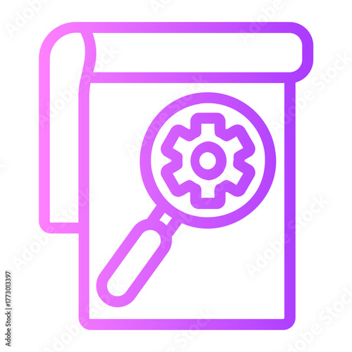 analytics gradient icon