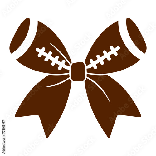 Football Cheer Bow