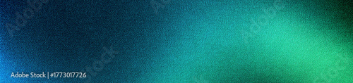 Black dark green blue emerald petrol teal lime yellow white abstract background. Color gradient blend. Line wave curved. Bright light flash glow glitter neon metallic. Noise grain mesh. Wide banner.