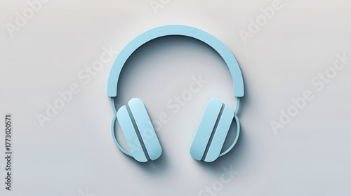 a headphone in image a audio source