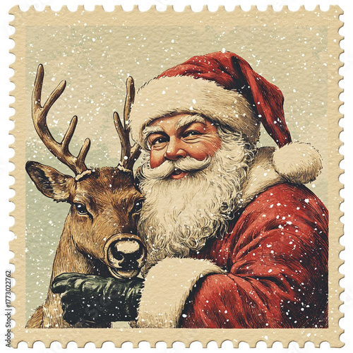 christmas stamp design 2025 december