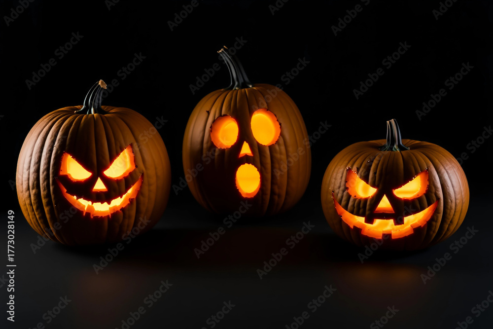 Fototapeta premium halloween jack o lantern