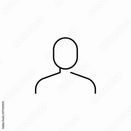 anonymous user profile  icon sign vector