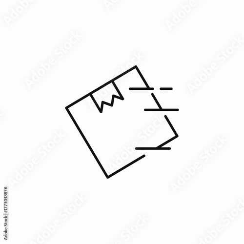 express shipping package icon sign vector