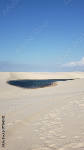 Where sand meets water and time slows down. Lençóis Maranhenses: Between crystal-clear lagoons and endless dunes